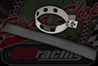 Exhaust strap stainless round 85/90mm