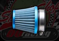 Air filter. 35mm Blue. Cone style