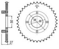Sprocket. Rear. CUSH DRIVE TYPE. Sizes from 28T to 46T. 420 pitch. Suitable for DAX ST