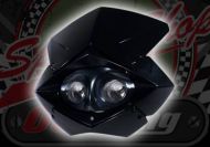 Head lamp twin magnified halogens 12V enduro off road