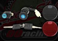 Lock set with fuel cap. Suitable for Madass 125 & late 50's