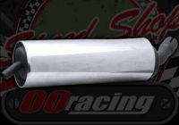 Silencer. End can. Universal. Up to 90cc. Good noise reduction