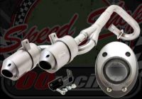 Exhaust. Complete. OORacings very own F2 Performance system. Twin racing system. 28mm for pit bike. CRF50 style frame with Honda port