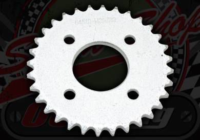 Sprocket. Rear. 420 pitch. 30, 32, 42T Bolt on style. Suitable for use with DAX