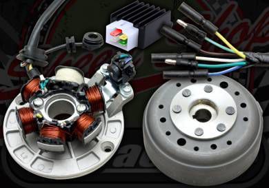 Generator kit Cub C90 12V CDI type with Reg/rec