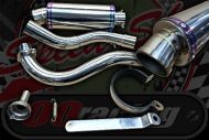 Exhaust. B66 up swept 304 stainless Suitable for monkey