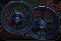 Wheels. MAG Super Moto pit bike SDG fitment CUSH DRIVE FRONT 2.50”  REAR 2.75" 12”