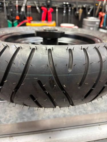 Mag wheel with ME17 tyre new old stock rear monkey