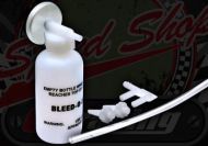 Brake bleeding kit with holding magnet