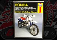 Manual. Haynes. Honda. XR & CRF. 1985 to 2007