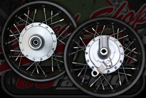 Wheel front pit bike drum brake XR style 10