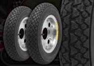Wheel kit. 8". Steel or alloy rims. Michelin S83 Tyre