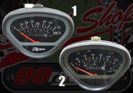 Clock. Speedo. 70Km/h or 140Km/h. Suitable for use with DAX 12V