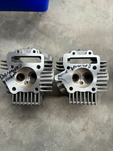 Head. 2 Valve. YX 150/160 pair of heads studs damaged